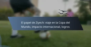 El papel de Ziyech: viaje en la Copa del Mundo, impacto internacional, logros
