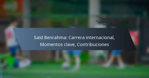 Saïd Benrahma: Carrera internacional, Momentos clave, Contribuciones